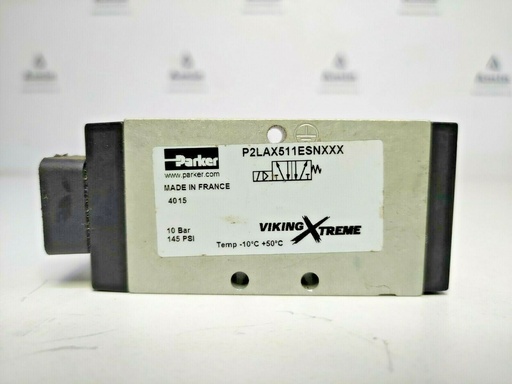 [P2LAX511ESNXXX] Distributeur Pneumatique 5/2 G1/8 El/Res 24Vdc Ev15Mm Viking Xtrem (Sans Bobine)